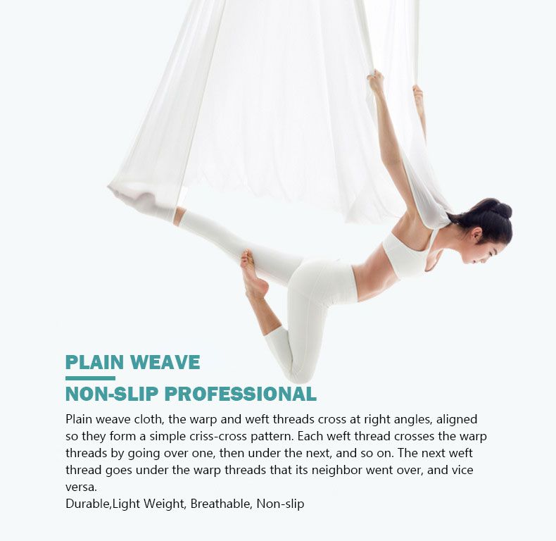 18 färger ny kvalitet yoga hängmatta flyg yoga swing set