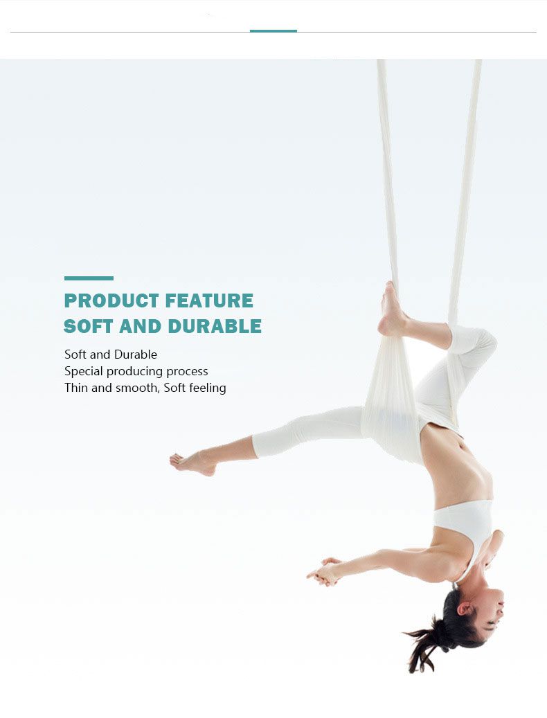 18 färger ny kvalitet yoga hängmatta flyg yoga swing set