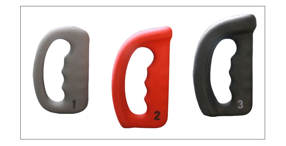 Partihandel neopren D-formade hantlar mini hantlar för kvinnor och barn Partihandel neopren D-formade hantlar mini hantlar för kvinnor och barn