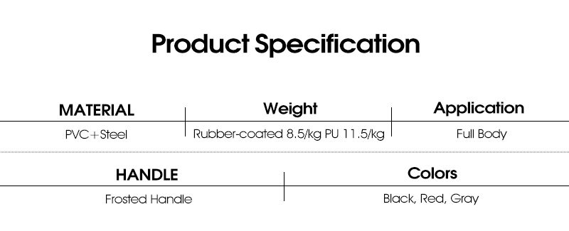 Captain America Style Round Pu hantlar