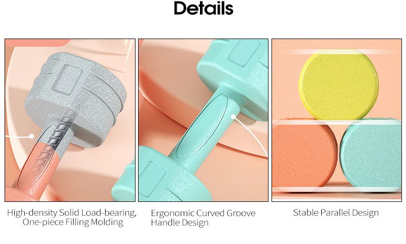 Eco Friendly PVC hanteluppsättning Eco Friendly PVC hanteluppsättning