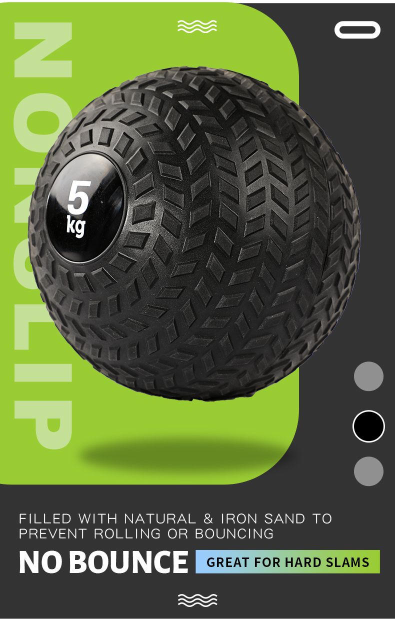 PVC Tire Sand Slam Ball Fitness Gym Medicine Slam Ball