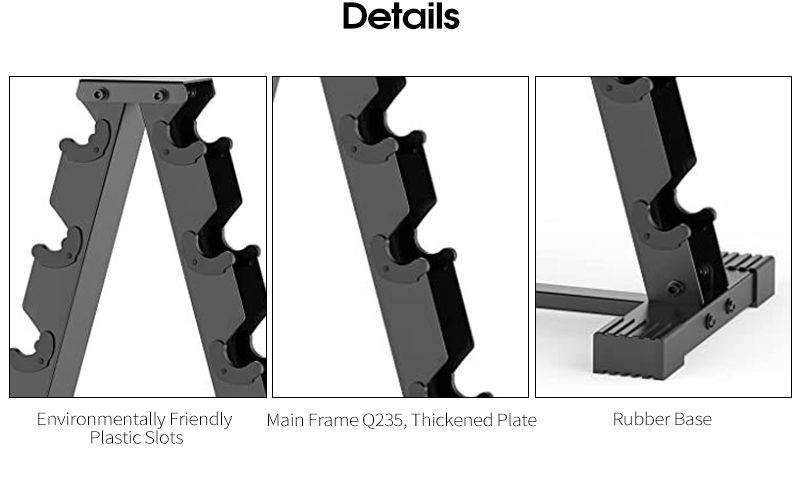 A Shape Dumbbell Rack
