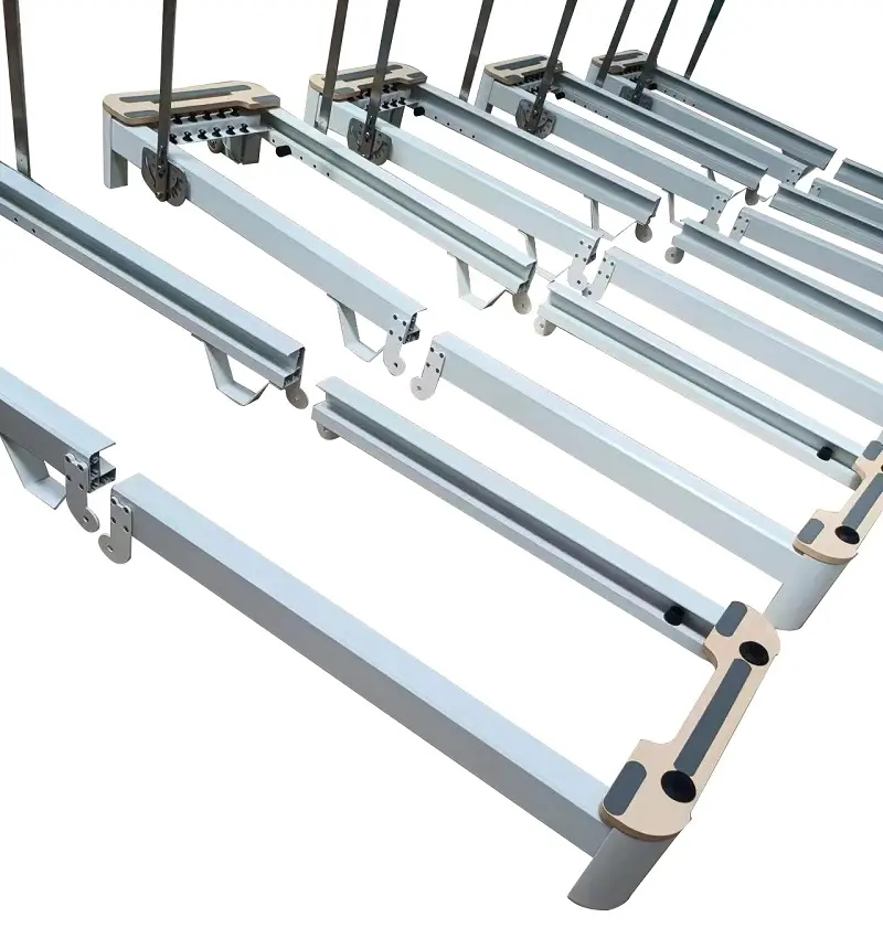 Vikbar aluminium pilates reformator kroppsbyggande högkvalitativ kommersiell användning