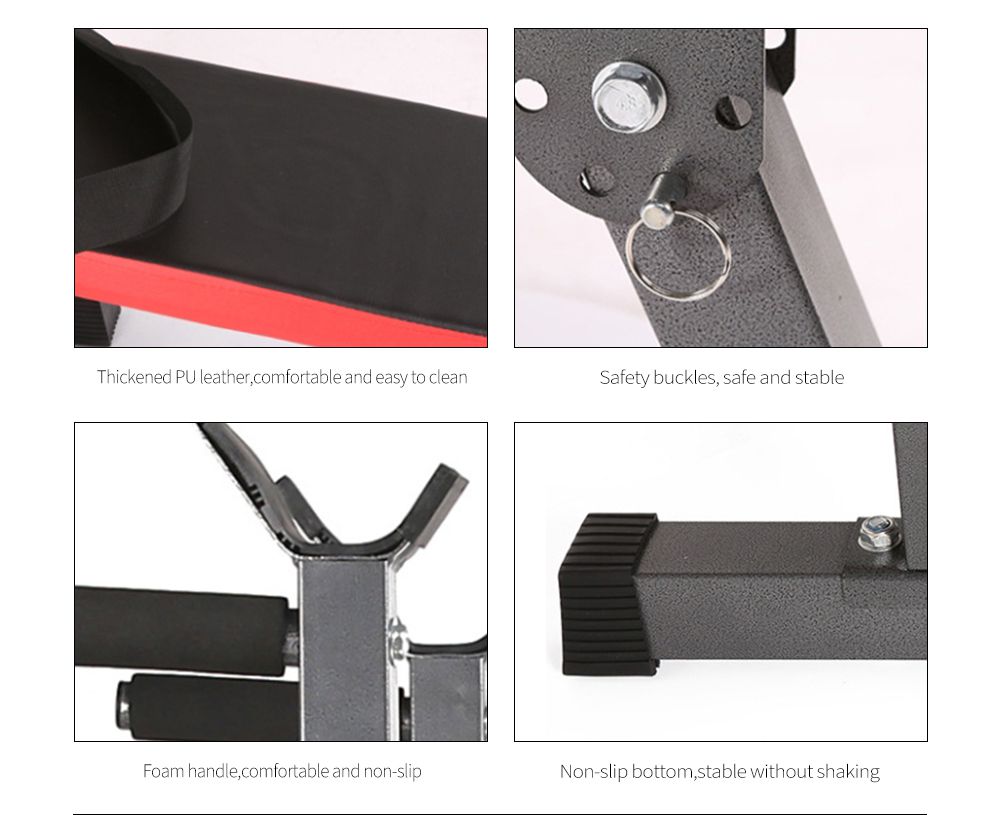 Multifunktionell fällbar hantelställ
