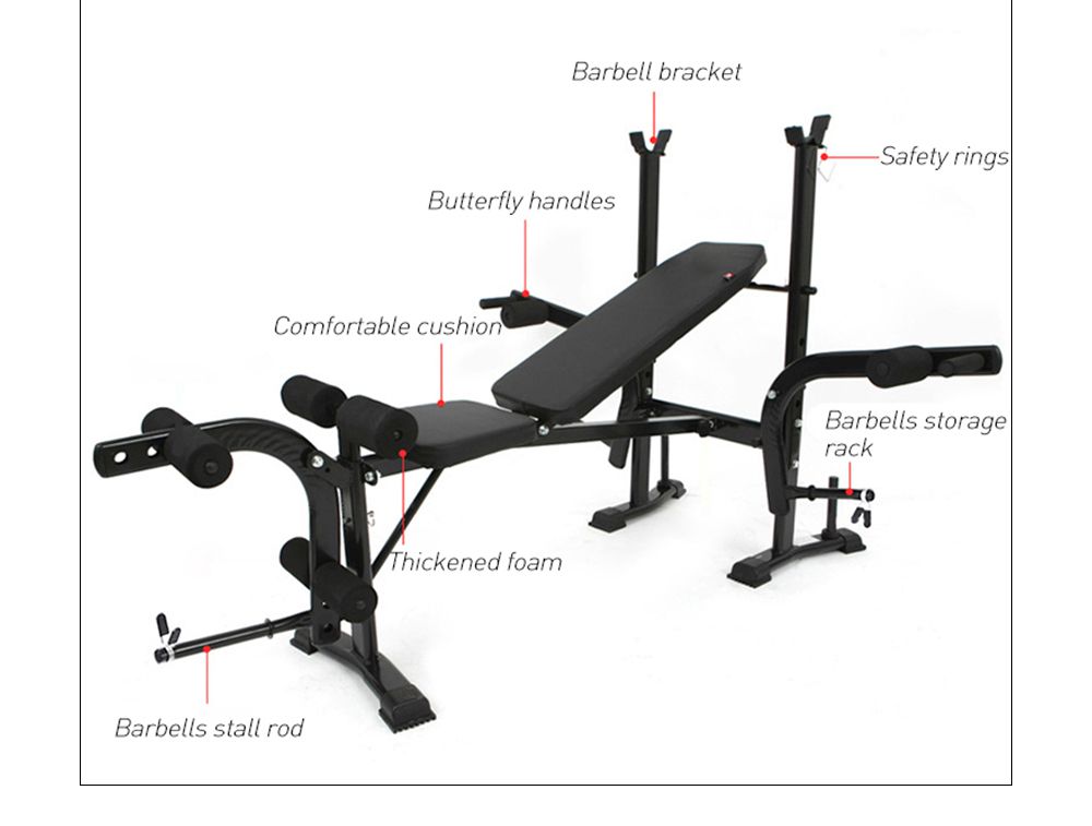 Supine Board Weight Bench Barbell Rack Bench Press Rack Supine Board Weight Bench Barbell Rack Bench Press Rack