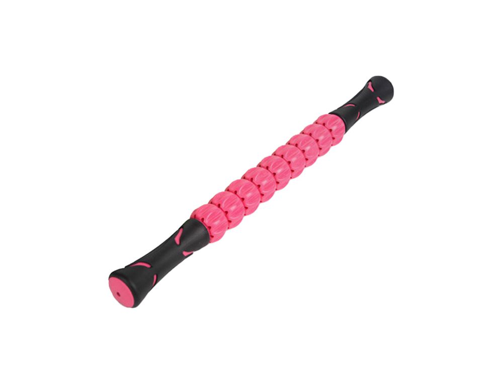 Massage stick med 9 muskelrullar