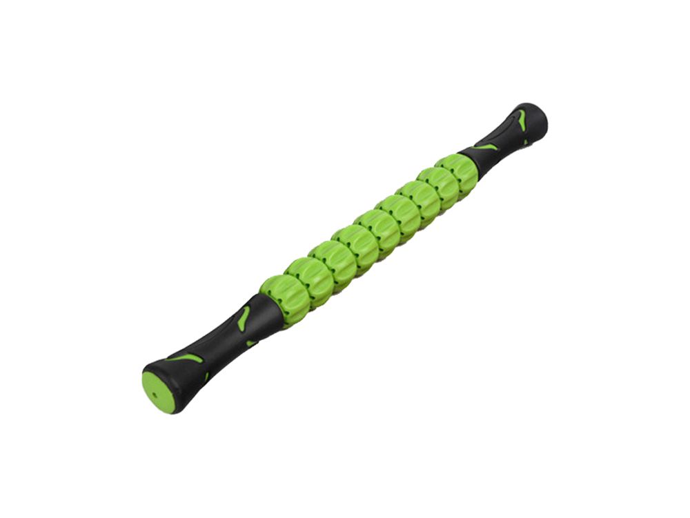 Massage stick med 9 muskelrullar