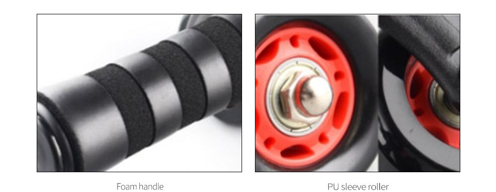 Fyra-hjul AB Wheel push-up Jump Rope Pull Rope Set