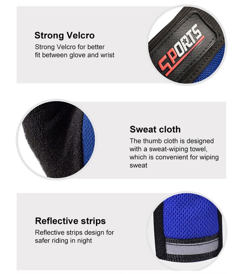 Halvhandskar av motorcykelskydd utomhus