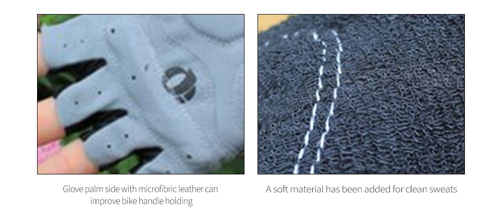 Utomhuscykel halvfinger ridhandske