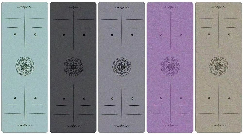 Frosted Pu Rubber Yoga Mat