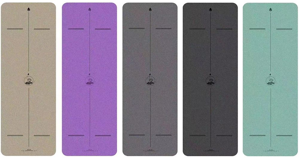 Frosted Pu Rubber Yoga Mat