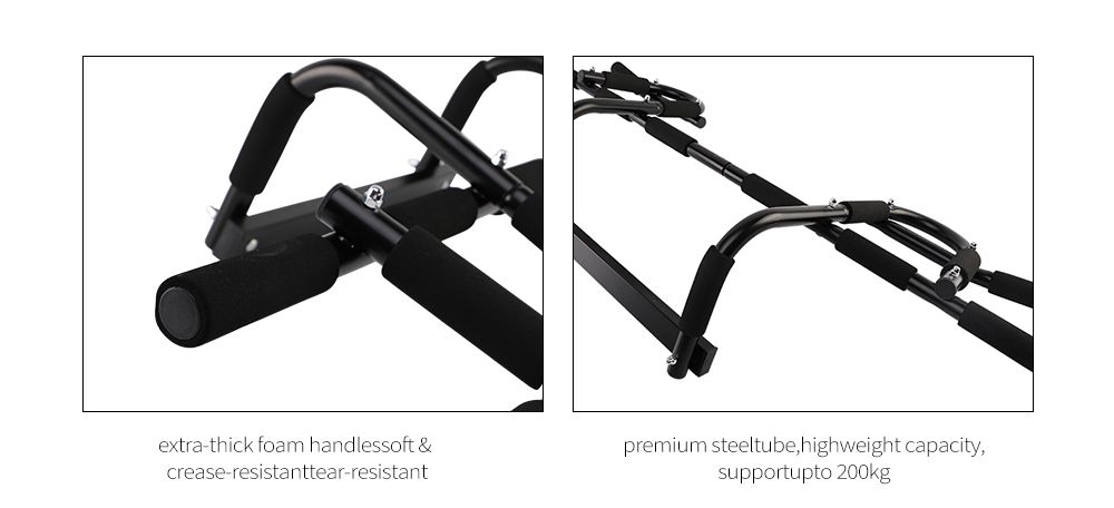 Uppgraderad enkel pull-up/chin-up bar för dörrramen