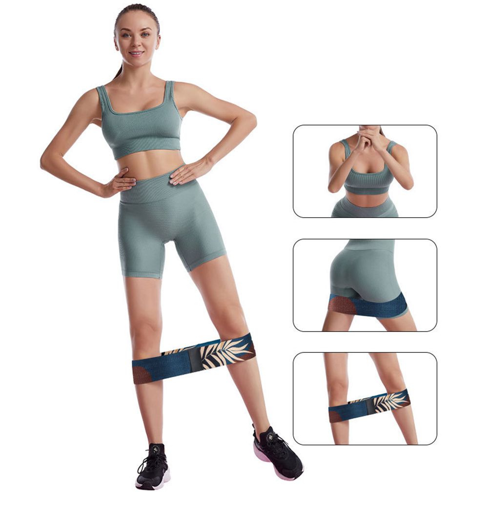 Bladmönster motståndslingband