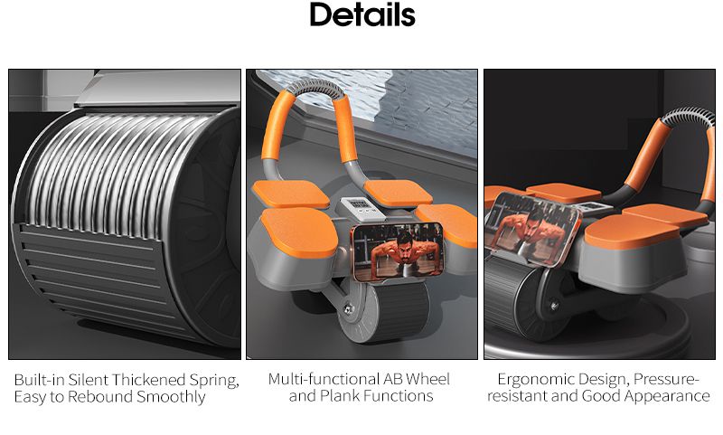 Armbågstöd automatisk rebound ab roller