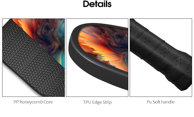 Pickle boll paddel (glasfiber)