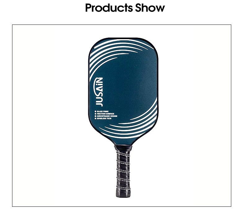 Stötande pickleballracket