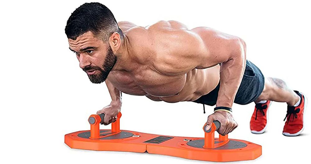 Roterande push -up brädor