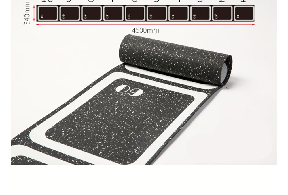 Stege i gummi agility -stege