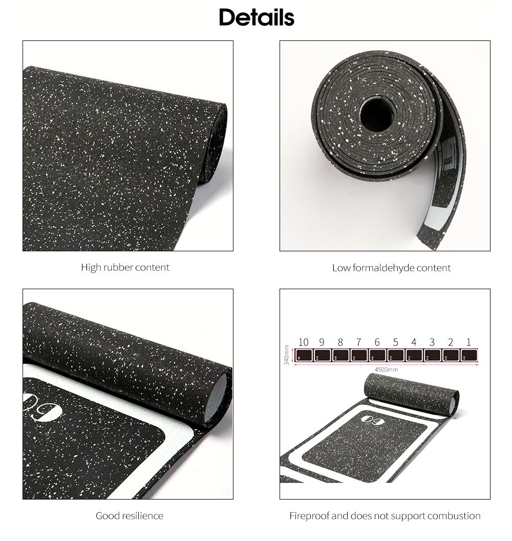 Stege i gummi agility -stege