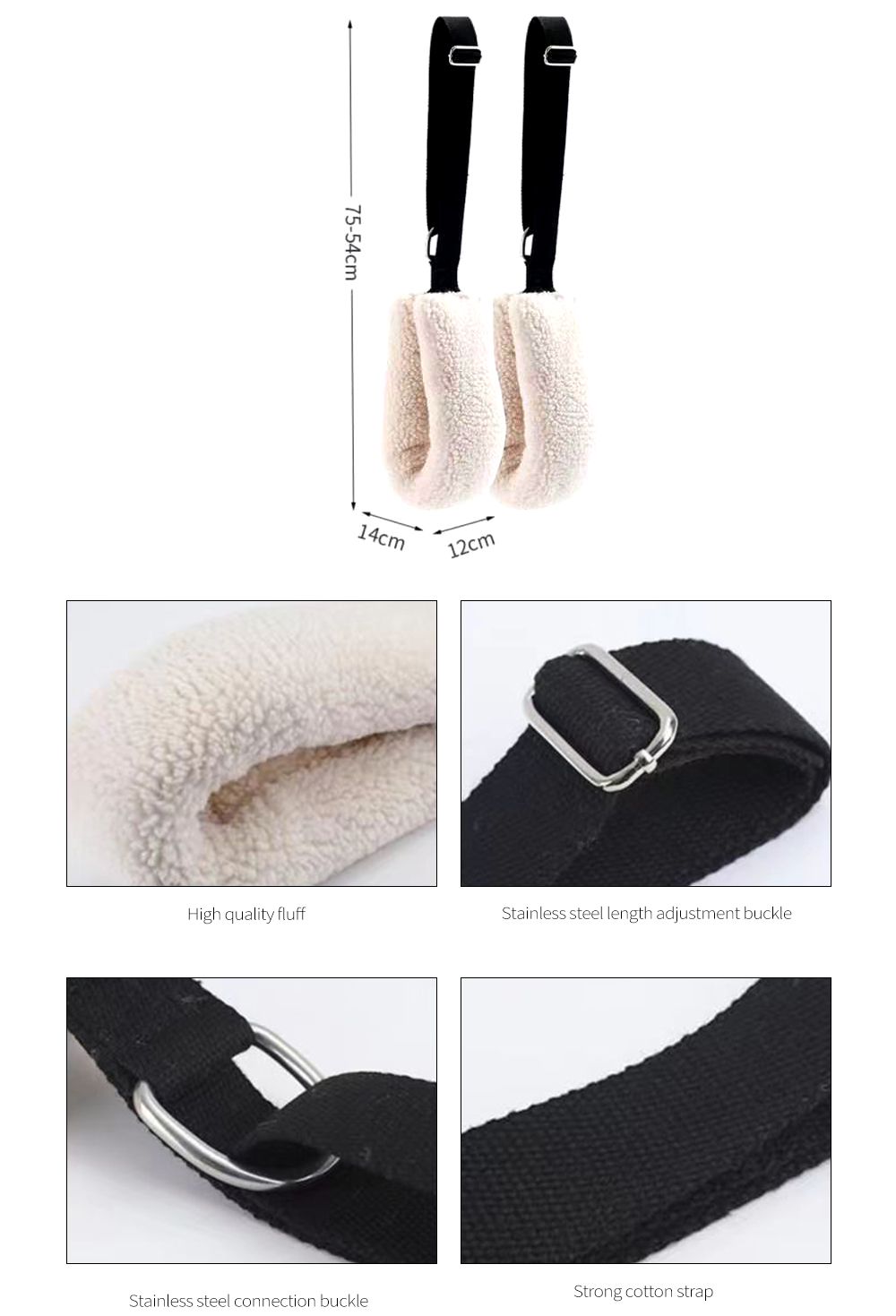 Cadillac plyschhandtag