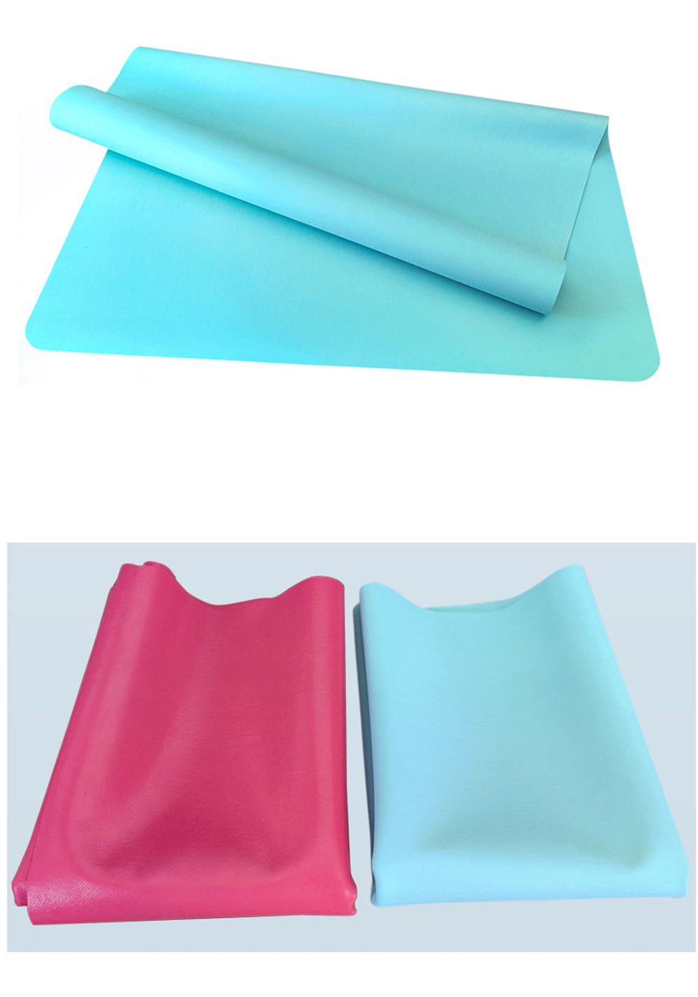 Ultra tunn hopfällbar gummiyogmatta Ultra tunn hopfällbar gummiyogmatta