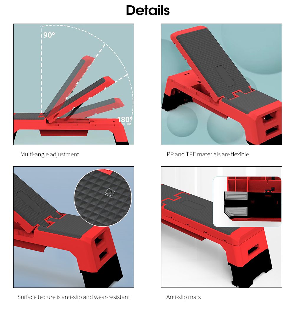 PP TPE Justerbar stegplattform