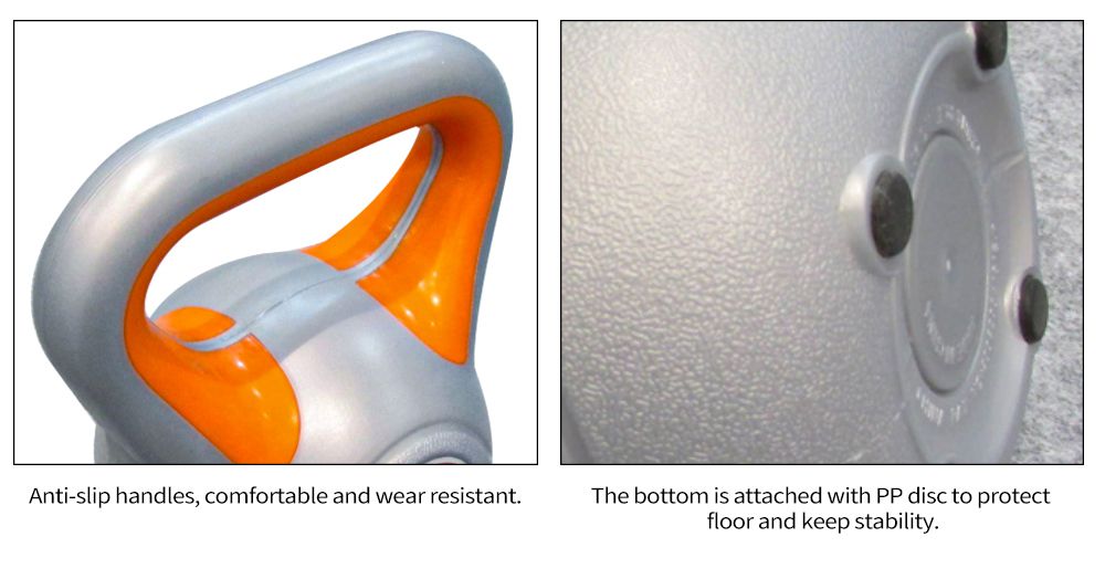 Grossist professionell cementfylld tävling kettlebell