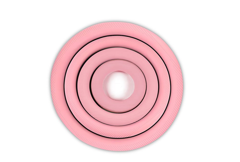 Runda silikonhantlar