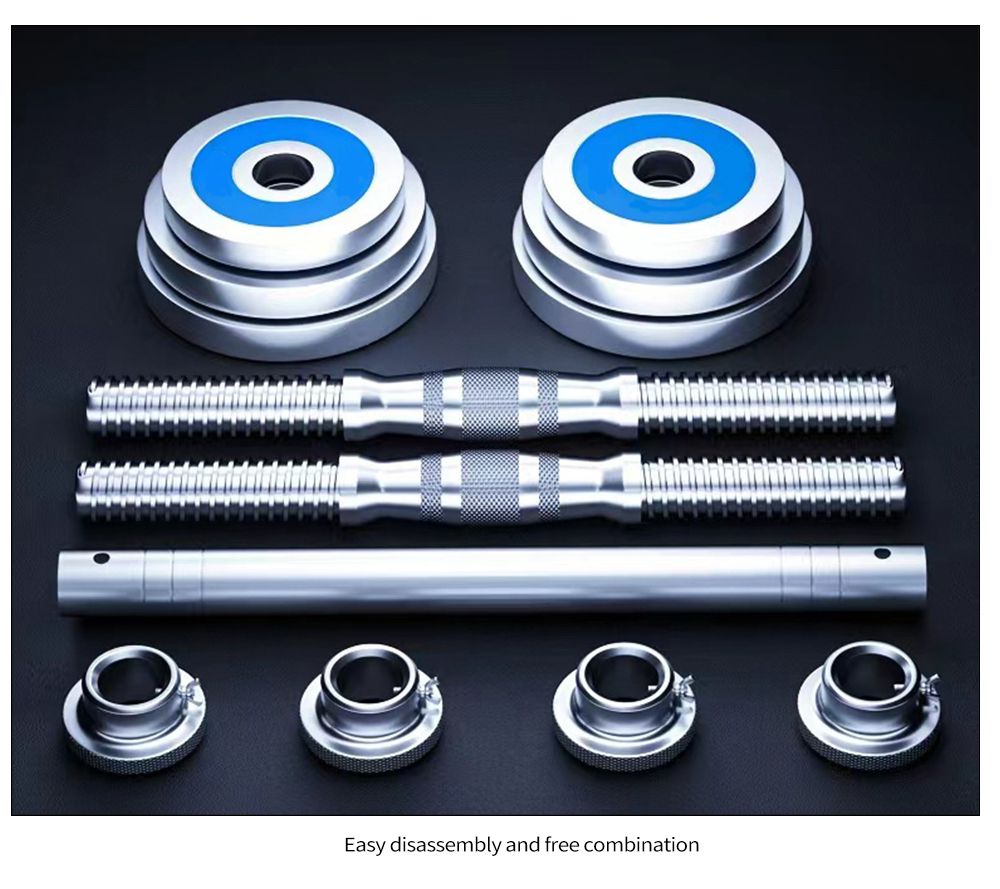 Solid Steel Barbell Combo Kit