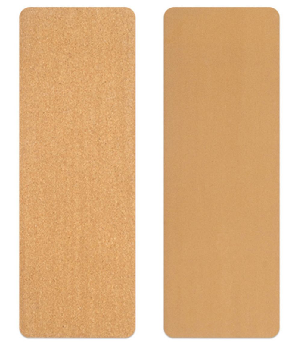 Primärfärg Cork Rubber Yoga Mat Anpassad grossist
