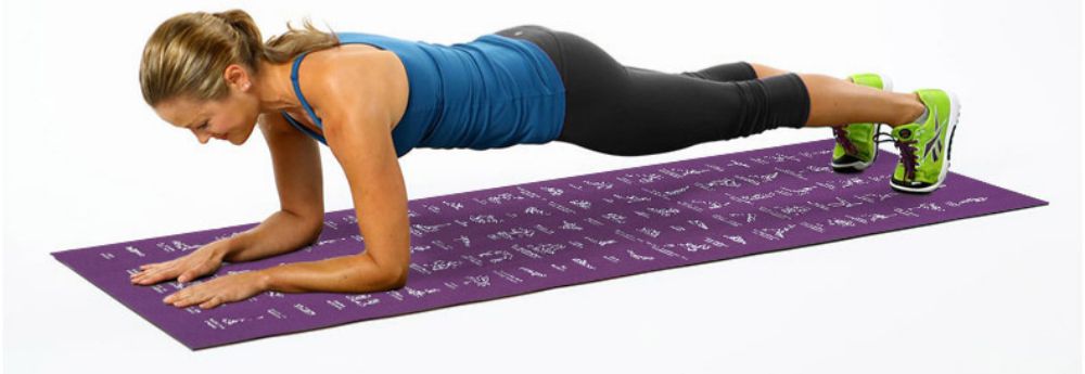 Anpassat mönster miljövänlig TPE Yoga Mat Anpassat mönster miljövänlig TPE Yoga Mat