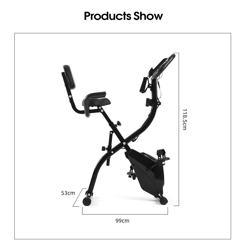Vikbar träningscykel för cardio Vikbar träningscykel för cardio