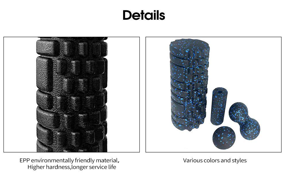 3st Yoga Roller Massage Ball Set