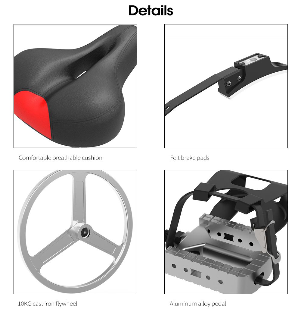 Stationär inomhuscykelcykel för hemmet