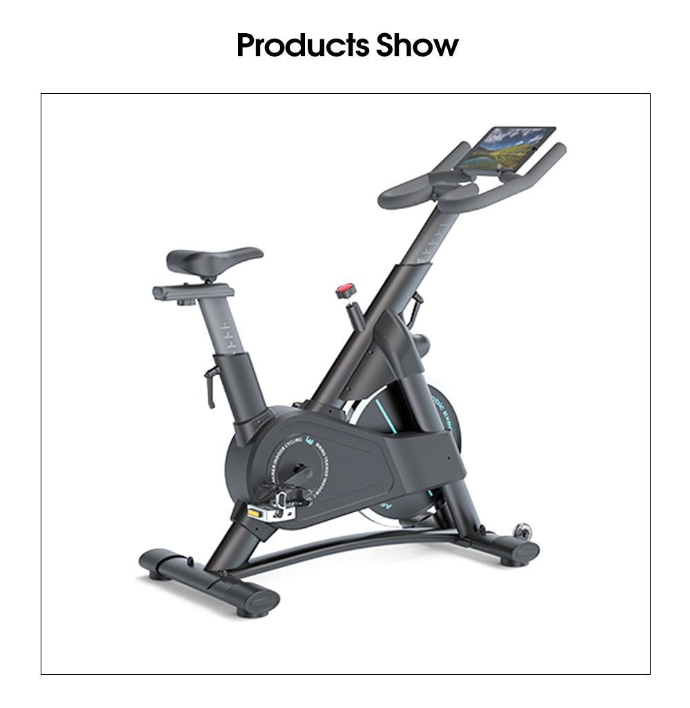 Inomhus stationär träningssnurrcykel