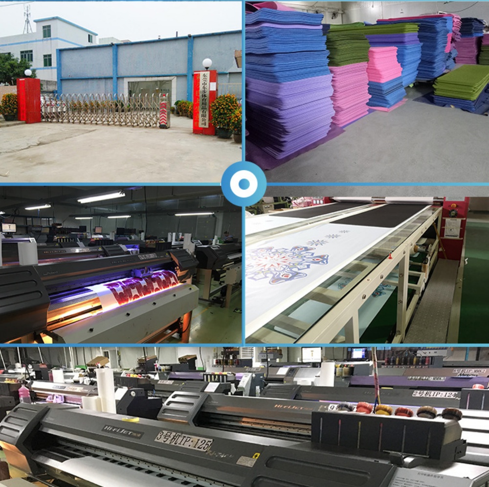 Högkvalitativ TPE -mocka tryckt yogamatta