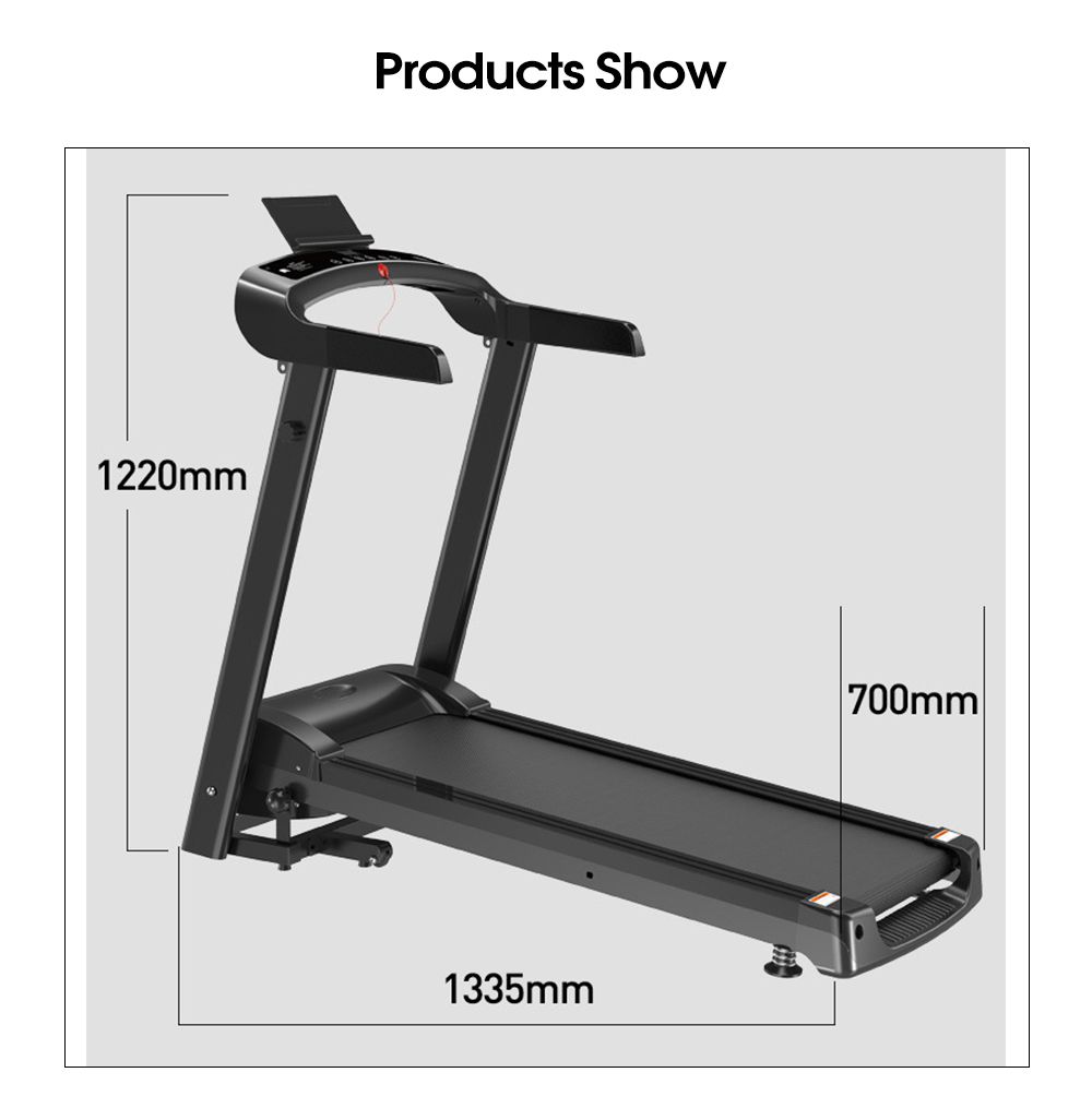 Anpassad logotypelektrisk motoriserad löpband för hemmet för hemmet för hemmet