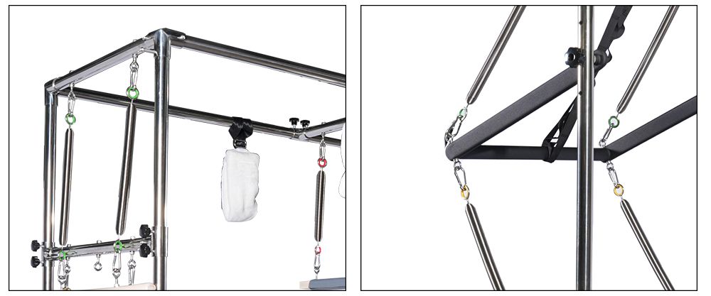 Ny design Maple Wood Cadillac Reformer Full Trapeze till salu