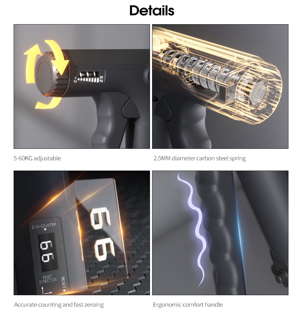 Grepp förstärkare digital greppövare