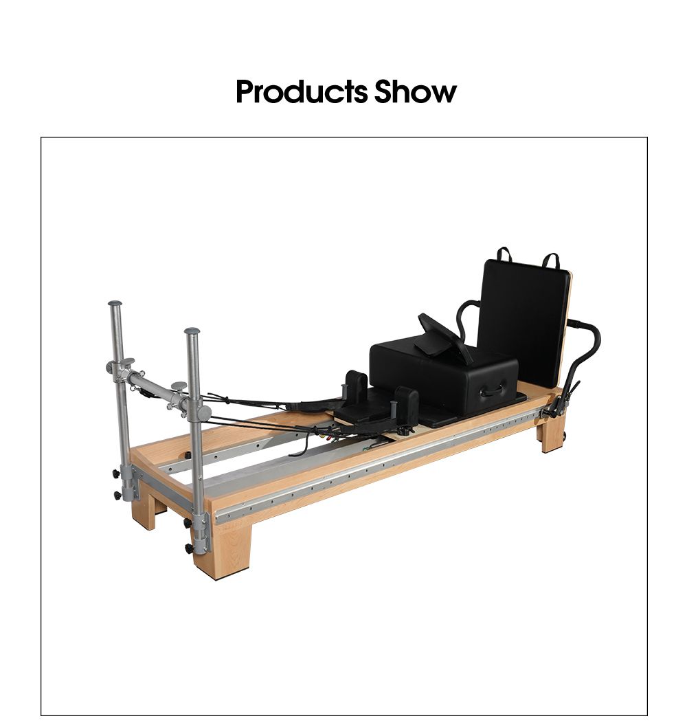 Maple Full Track Split Slider Pilates Reformator