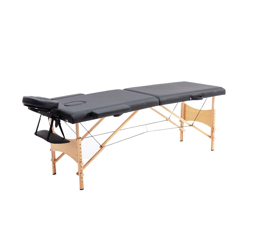 Bärbart trämassagebord