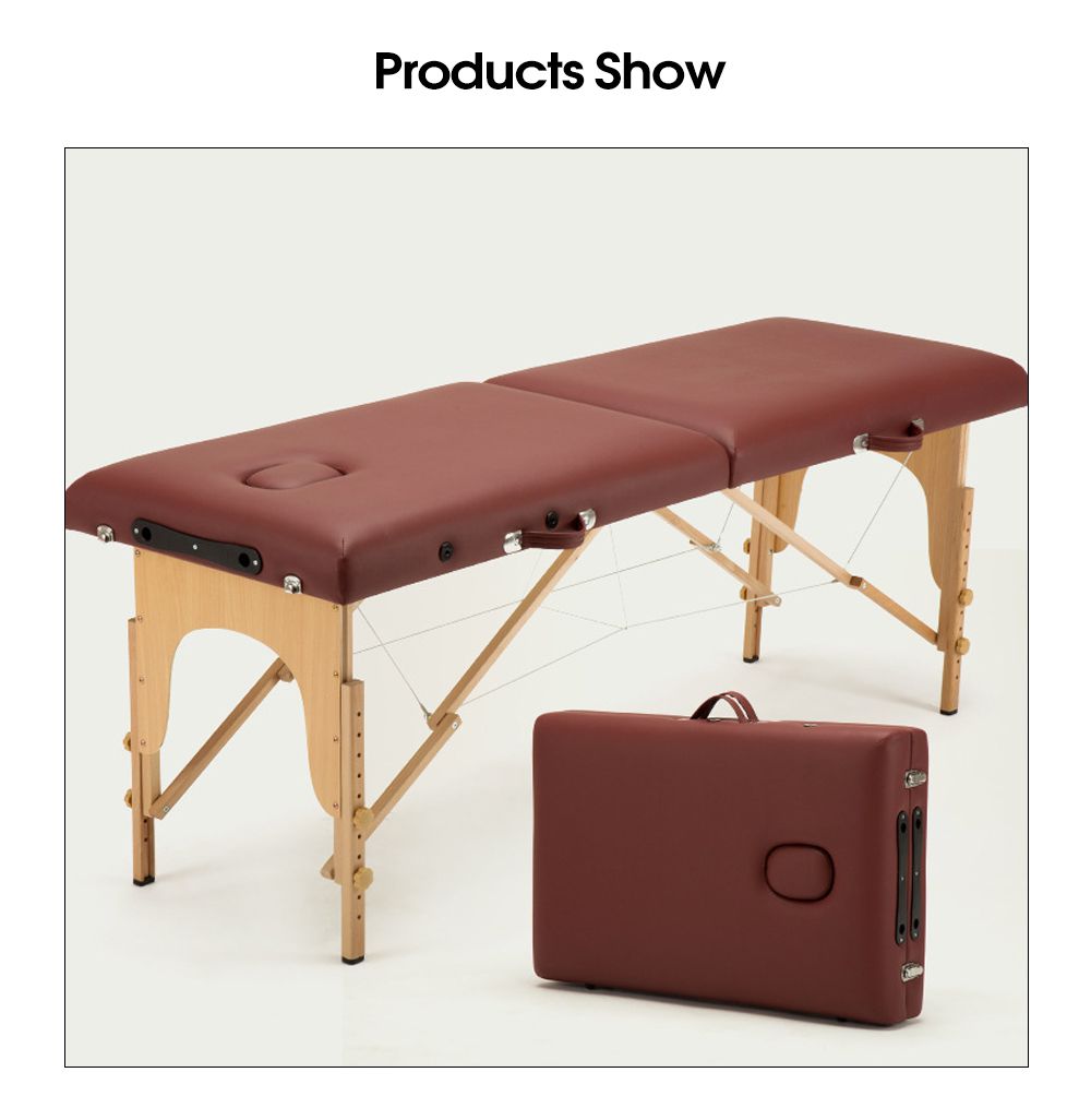Fällbara massagebord
