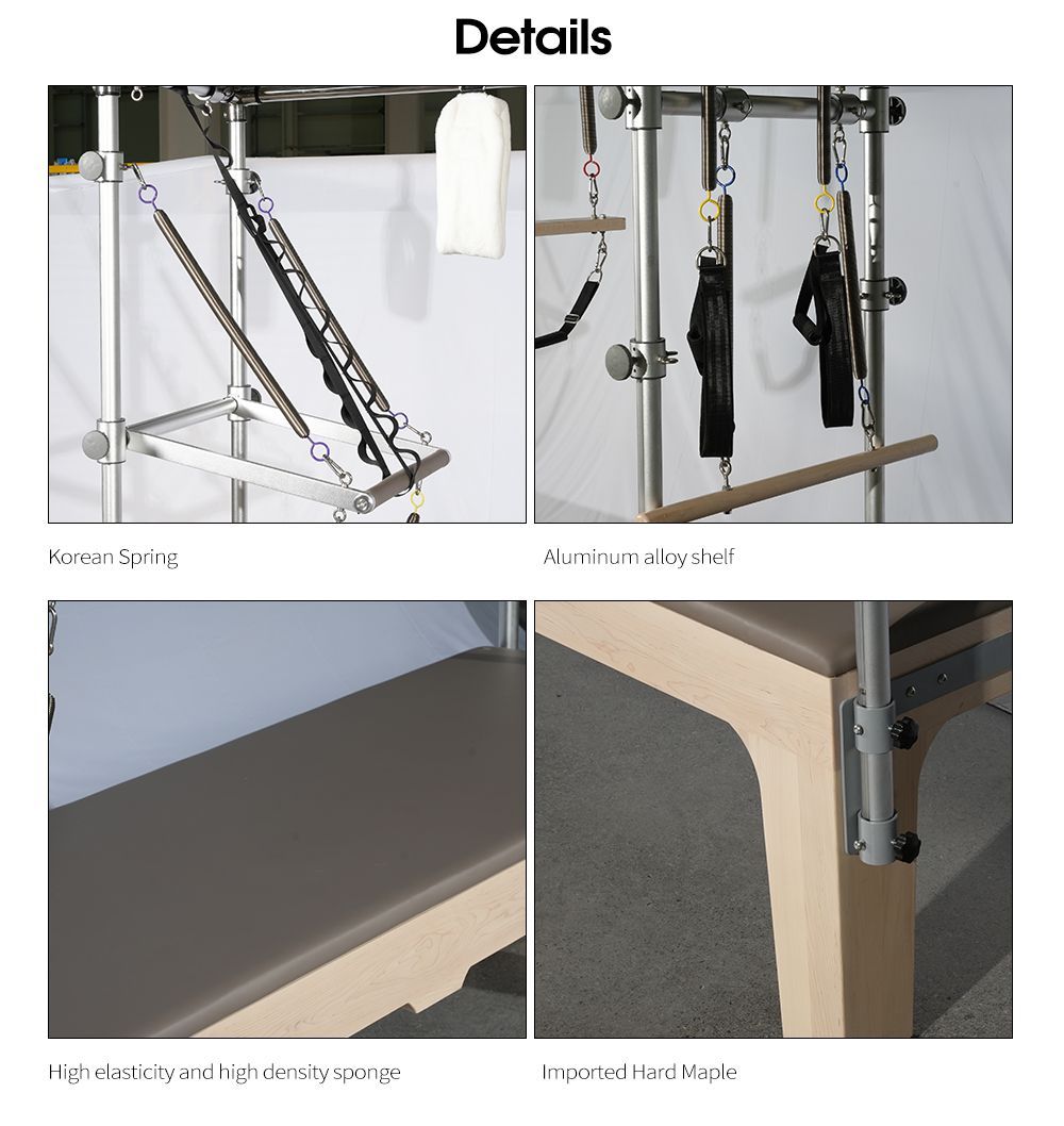 Yoga Övning Training Maple Pilates Cadillac Reformator