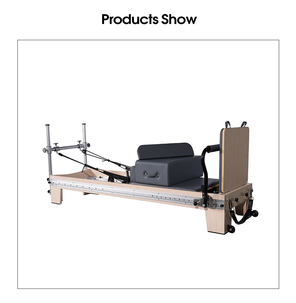 Full spår Wood Pilates Reformator Bed