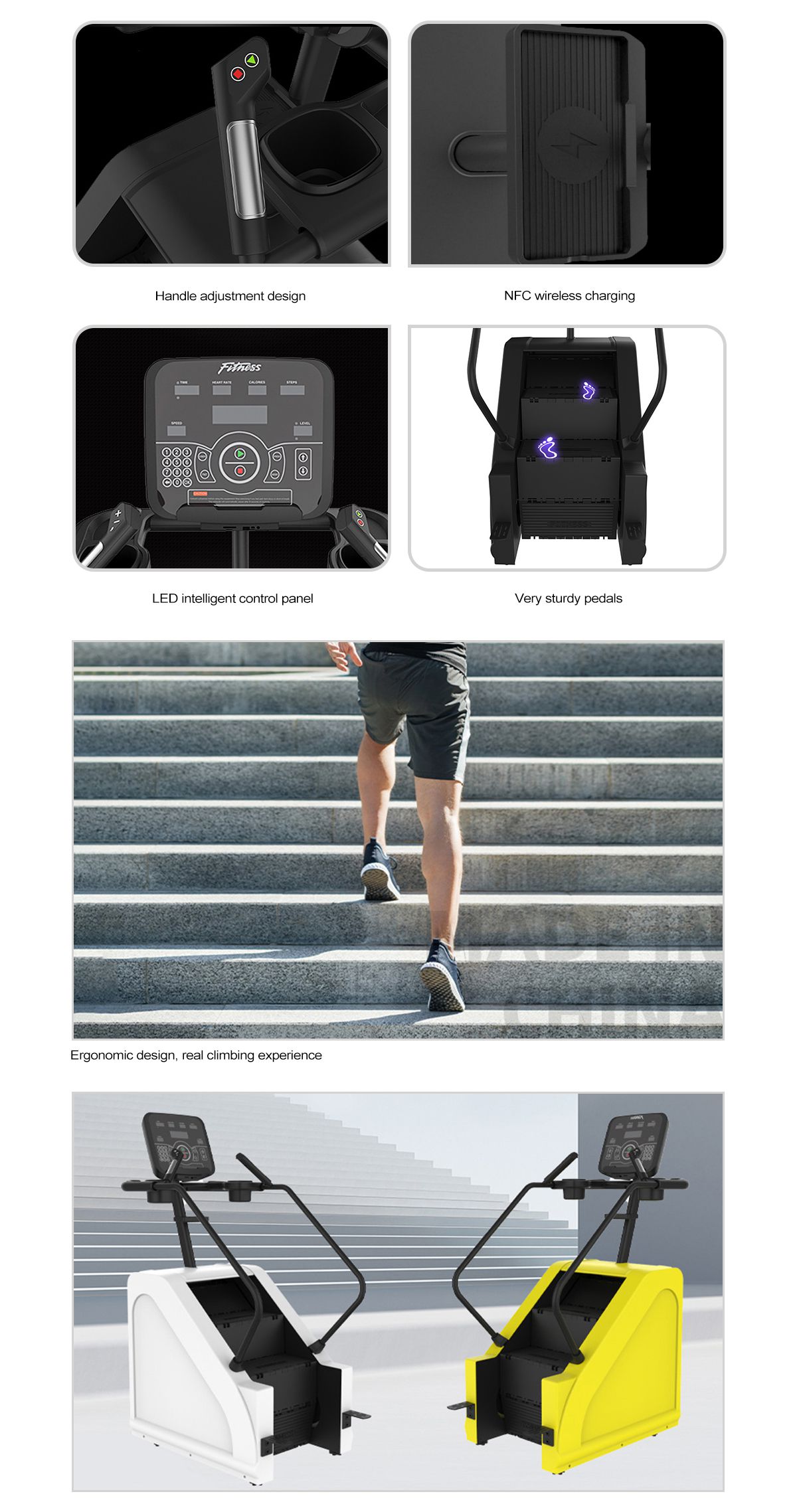 Kommersiell trappklättrare W11440