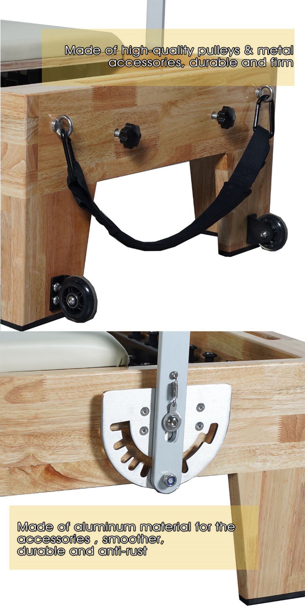 Wood Pilates Reformator till salu