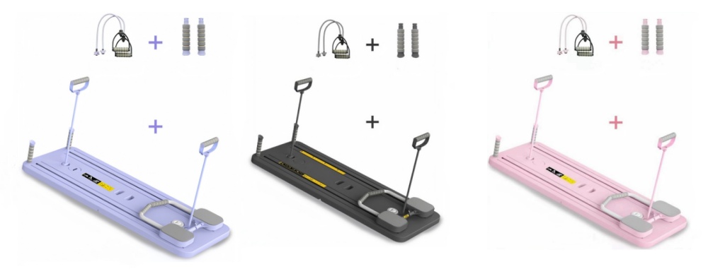 5-i-1 multifunktionell vikbar Pilates Abdominal Board