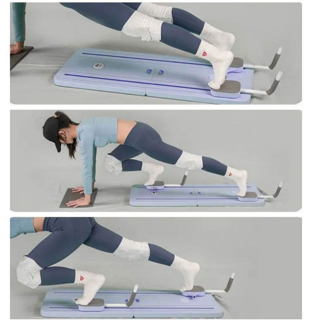 5-i-1 multifunktionell vikbar Pilates Abdominal Board